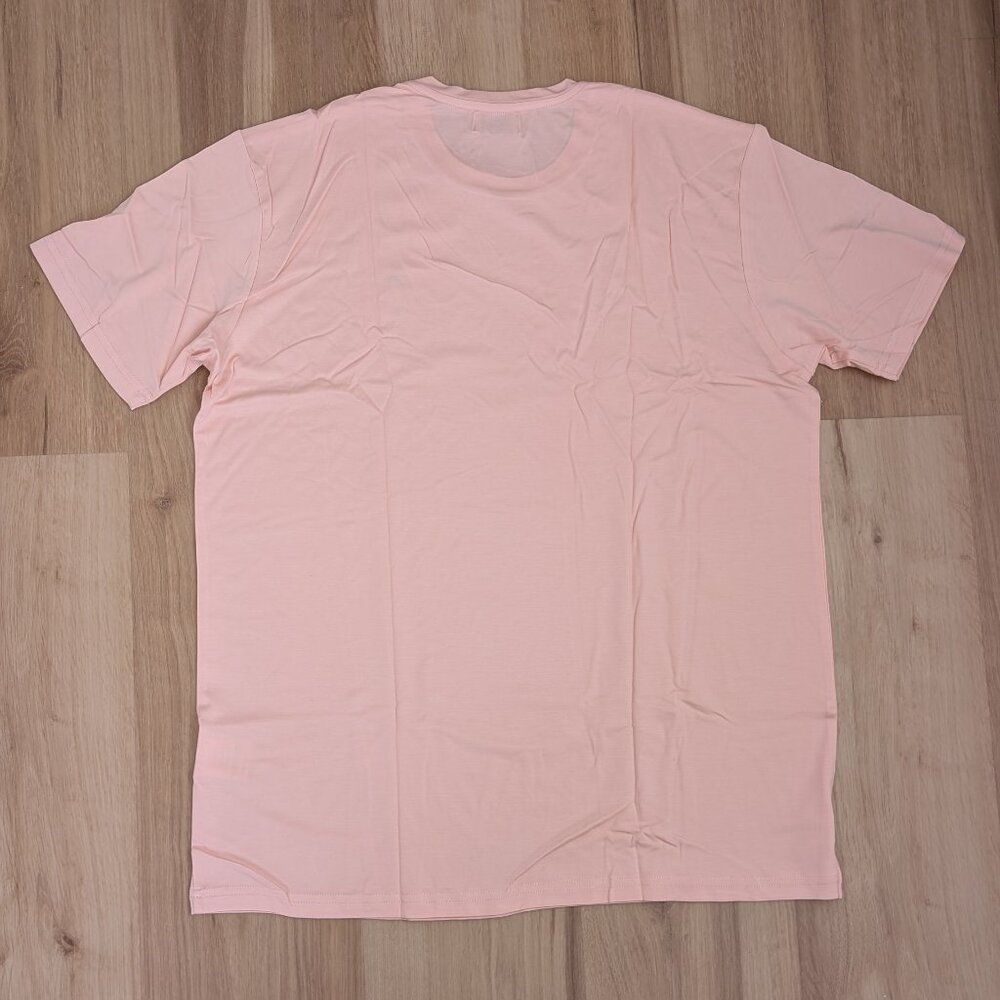 NWT Eubi premier Bamboo Short Sleeve T-Shirt Pink with Embroidered Penguin XXL - Picture 3 of 5